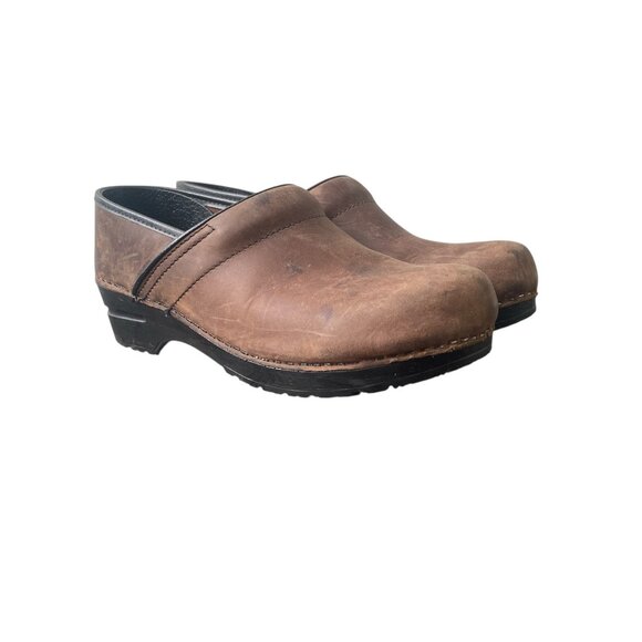 Dansko Women's Professional Clogs Brown size 41 narrow - Picture 1 of 14